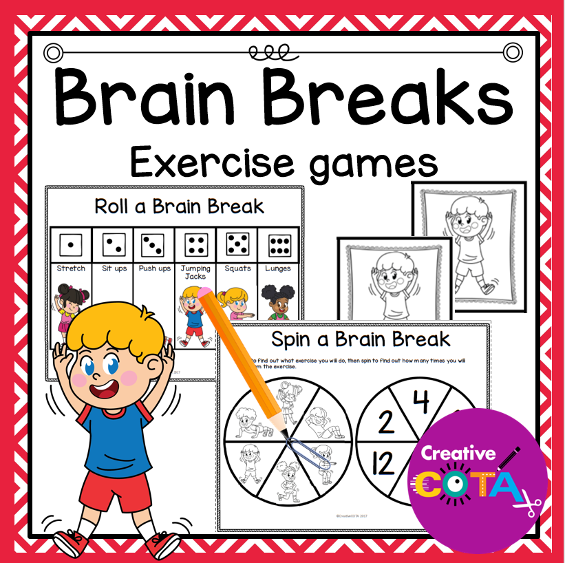 self regulation brain breaks for occupational therapy