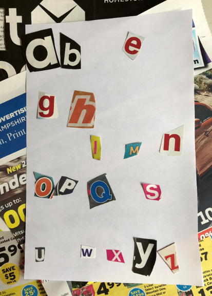 multisensory handwriting with letters