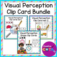 visual perception clip cards for occupational therapy