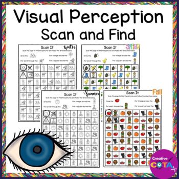 eye tracking scanning activity for occupational therapy