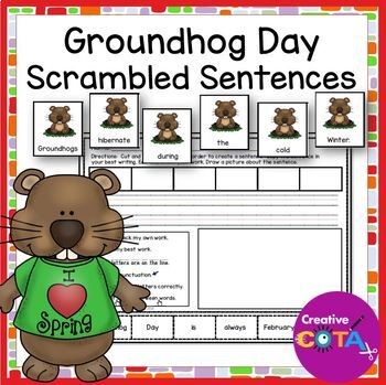 free groundhog day writing center