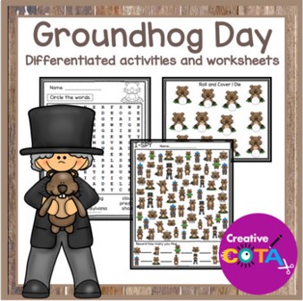 ground hog day occupational therapy activities and worksheets