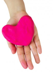 Valentine's day playdoh