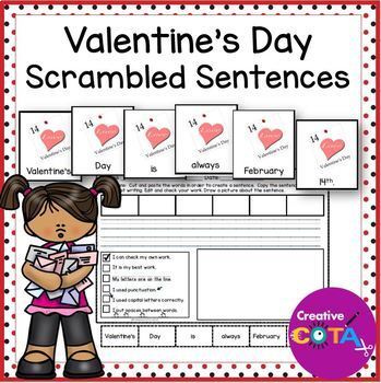 Valentine's Day writing center