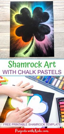 St. Patrick's day crafts for fine motor scissor skills and executive function and planning