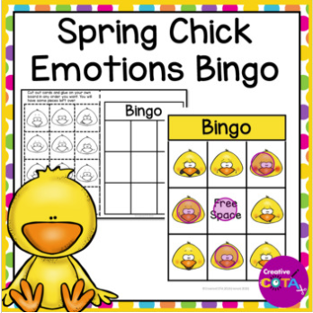 spring social emotional learning bingo