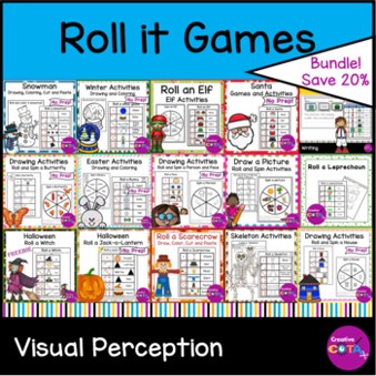 fine motor visual perception occupational therapy roll and draw activities