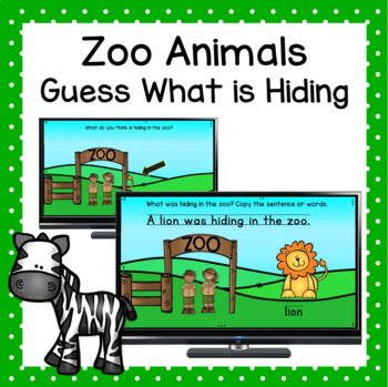 zoo themed no prep occupational therapy handwriting activity