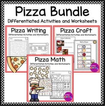 end of the school year, summer school or back to school pizza party activities crafts and worksheets