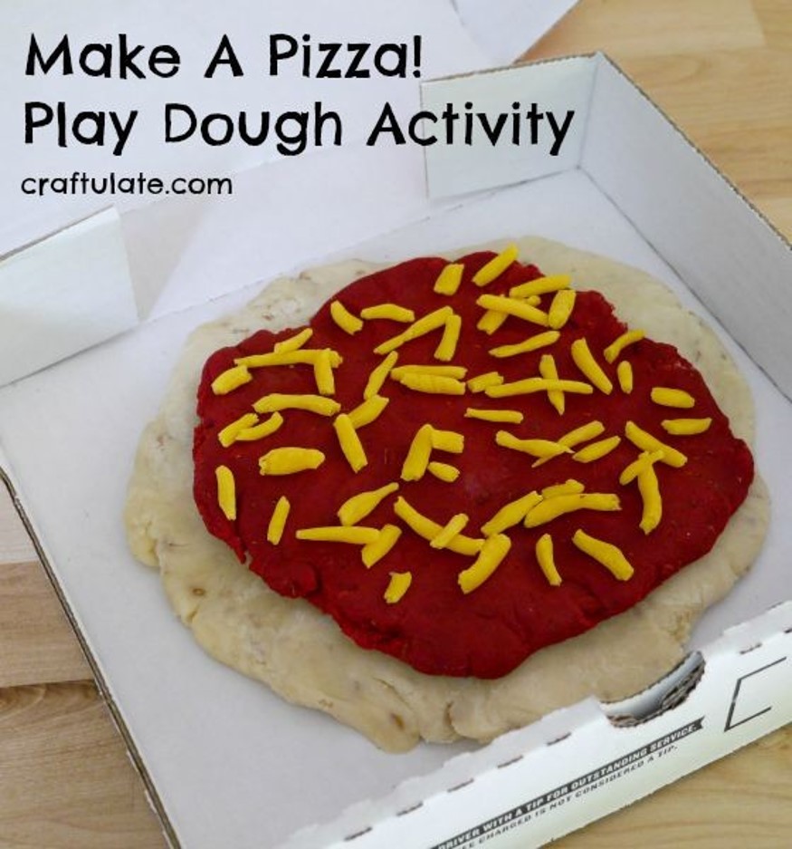 end of the school year, summer school or back to school pizza party fine motor sensory activities 