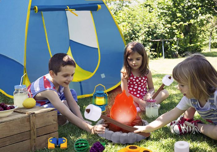 end of year, summer school or back to school camping themed activities