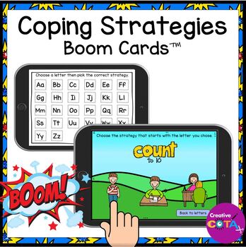 self regulation social emotional learning boom cards