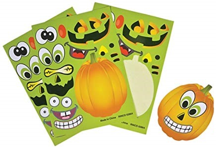 Halloween sticker activity for a fine motor center or occupational therapy activity