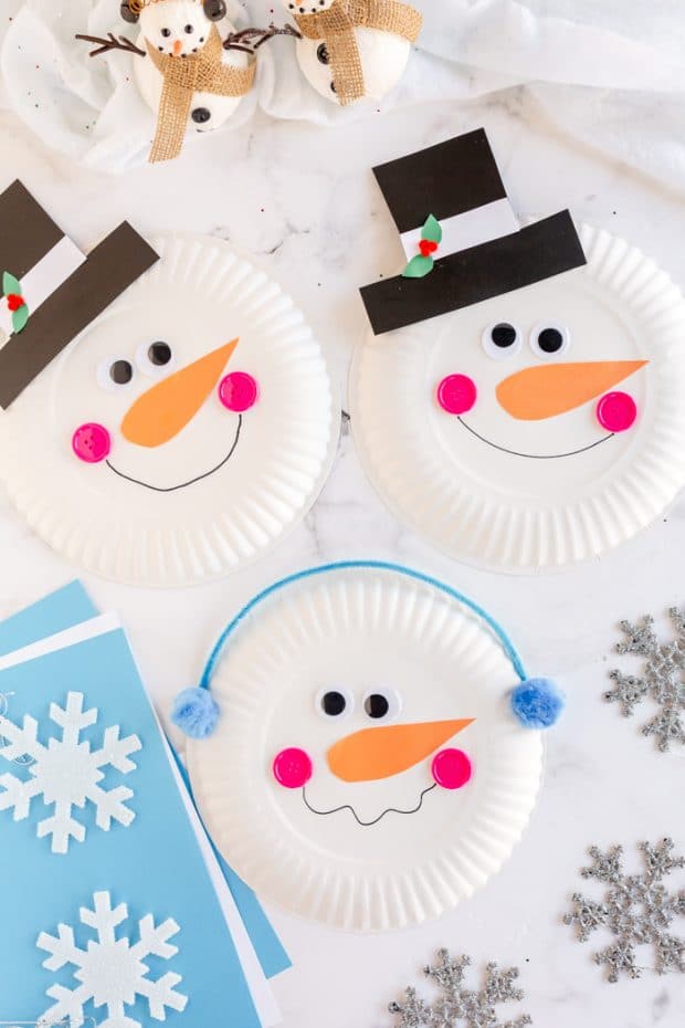 snowman winter craft