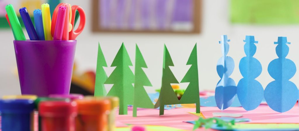 Winter and Christmas fine motor crafts and activities