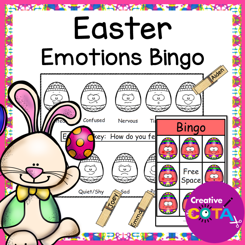 easter social emotional learning worksheets and activities