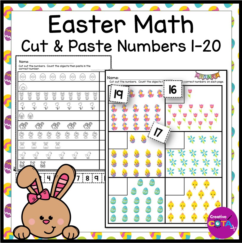 Easter math activities