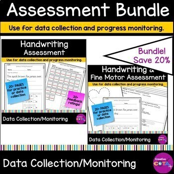 occupational therapy data collection progress monitoring and evaluation and screening 