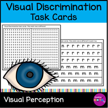 visual discrimination and scanning activities for occupational therapy and reading fluency