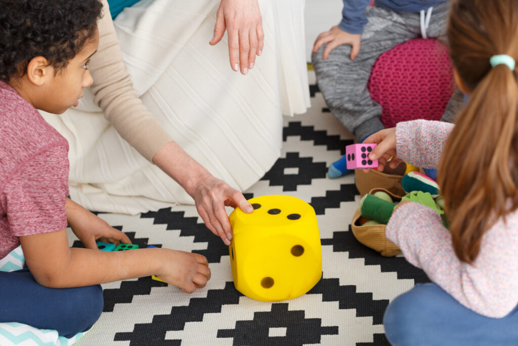 dice activities for the classroom and occupational therapy 