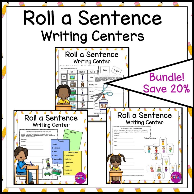 roll a sentence story starters for narrative writing