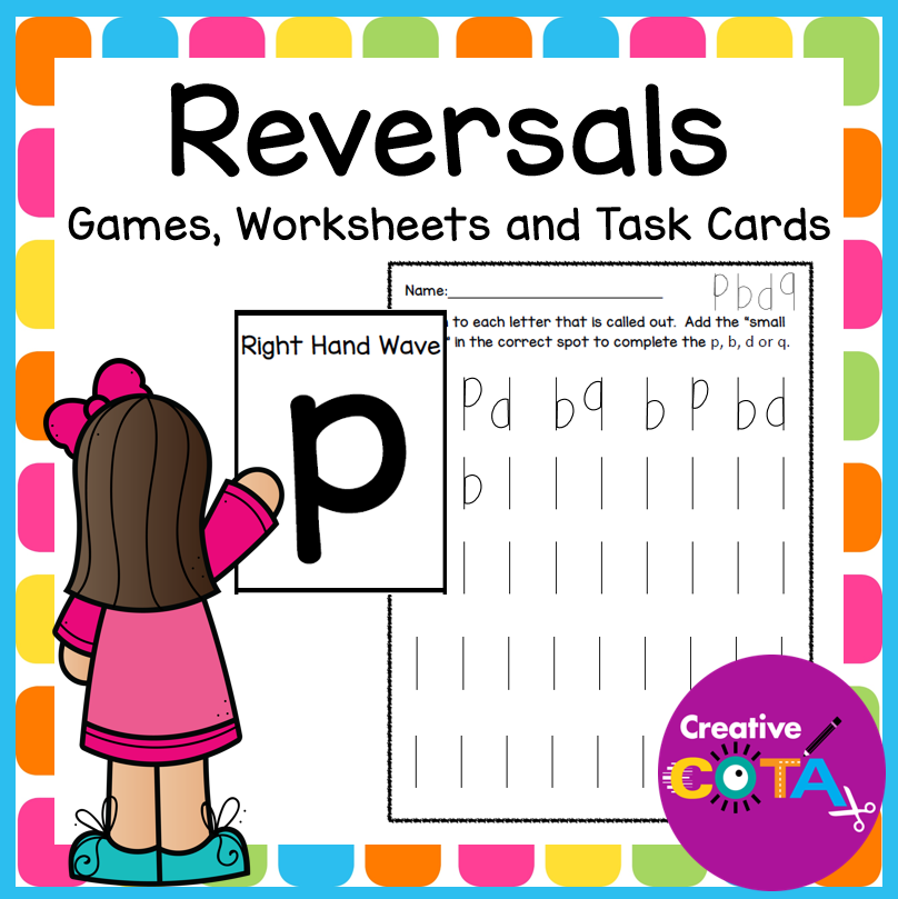 b and d reversals occupational therapy worksheets and activities