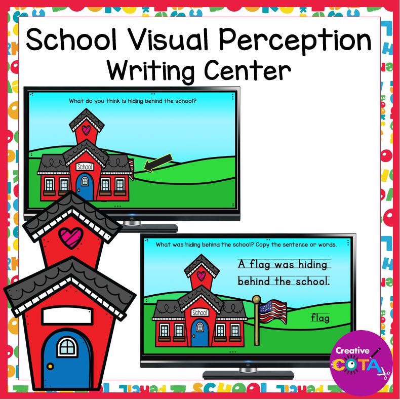 back to school no prep handwriting and visual perception activity