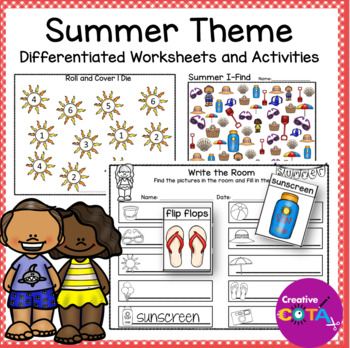 Summer occupational therapy fine motor and visual perception activities